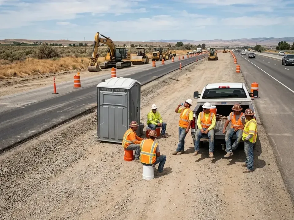 highway-road-construction-crew-007 — frequently asked questions, Porta Potty and Restroom Rentals in Millersburg, PA